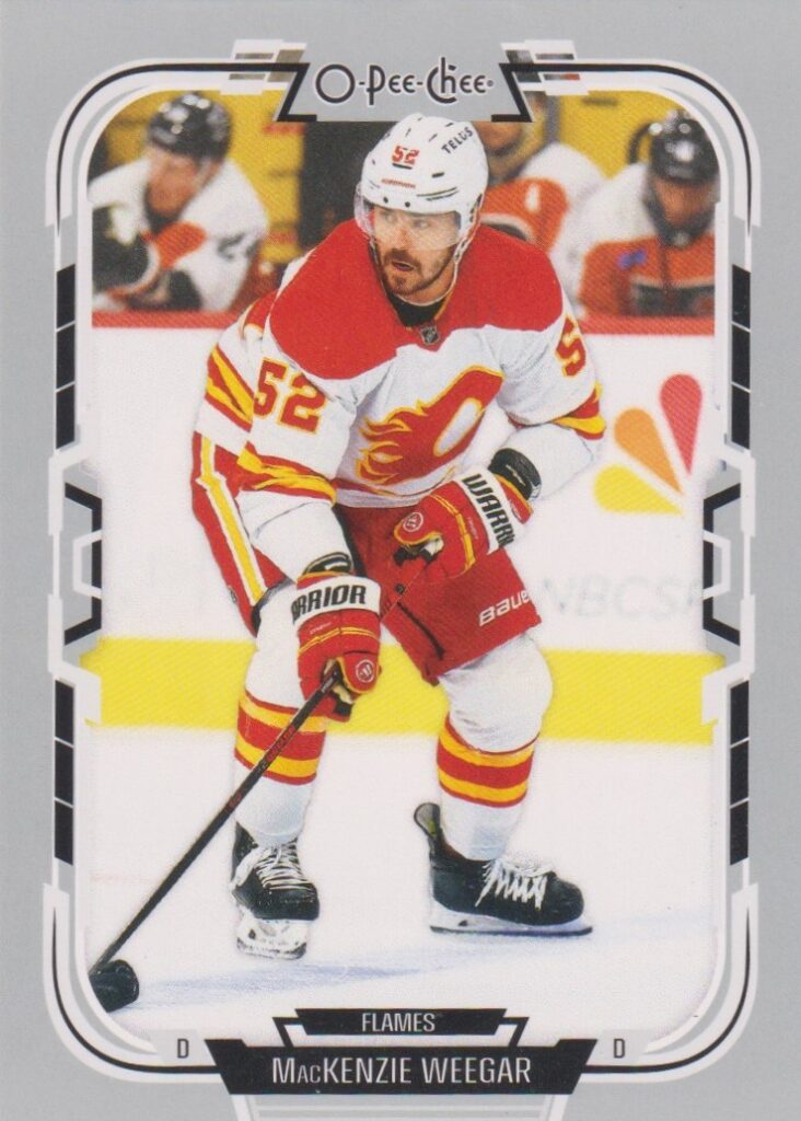 2025/26 O-Pee-Chee – MacKenzie Weegar Calgary Flames 441