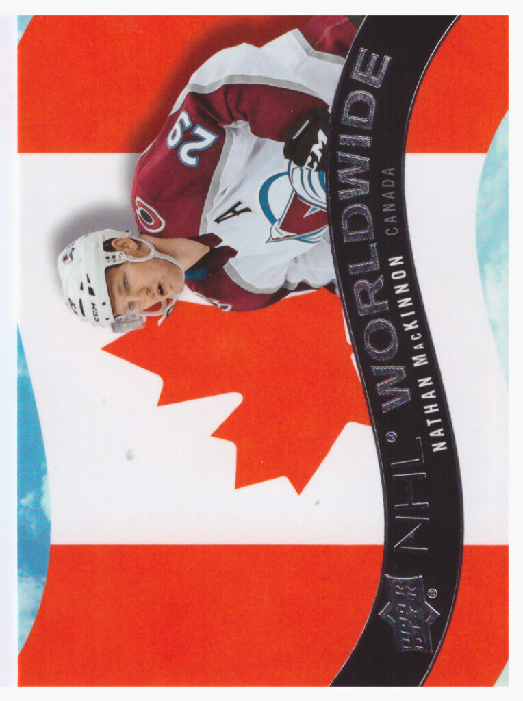 2020/21 Upper Deck Series 1 – Nathan MacKinnon Colorado Avalanche WW-3