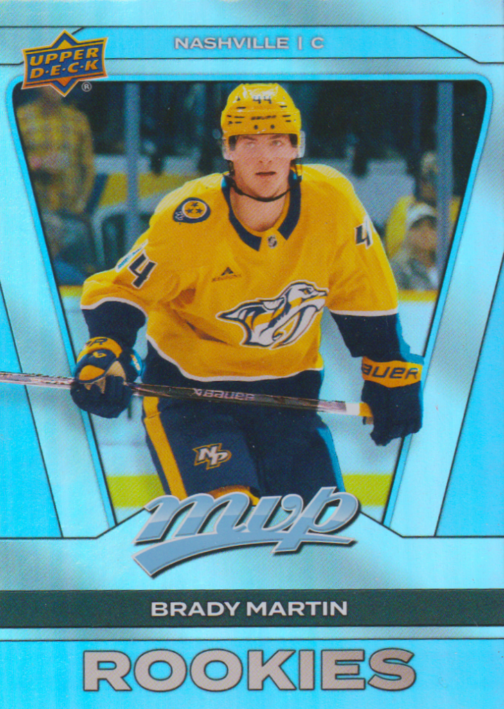 2025/26 MVP Silver Collection – Brady Martin Nashville Predators 257