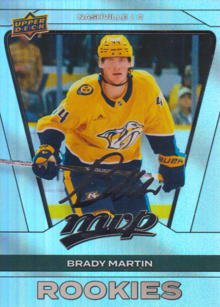 2025/26 MVP Silver Collection – Brady Martin Nashville Predators 257