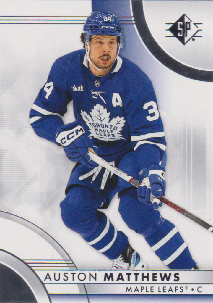 2024/25 UD SP – Auston Matthews Toronto Maple Leafs 4