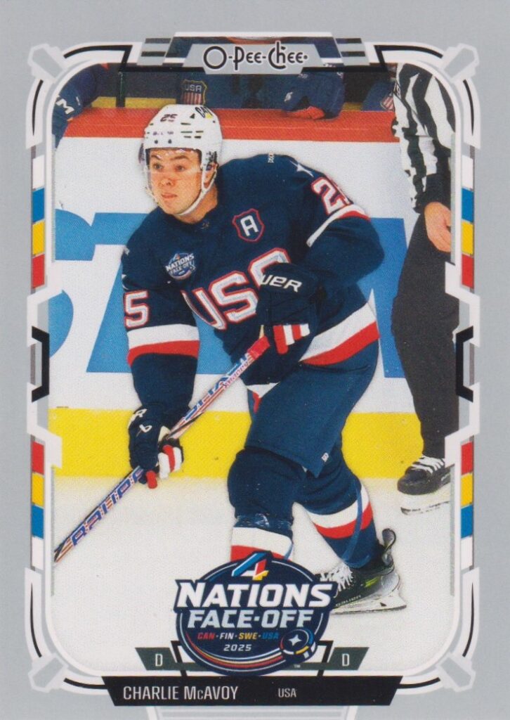 2025/26 O-Pee-Chee – Charlie McAvoy USA 517