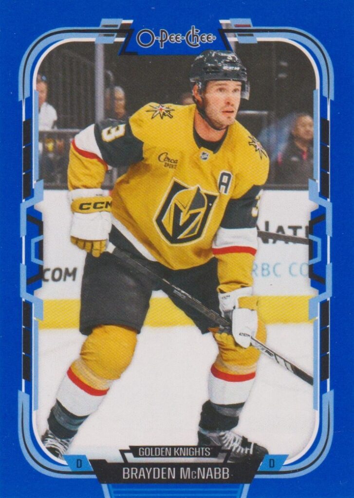 2025/26 O-Pee-Chee – Brayden McNabb Vegas Golden Knights 499