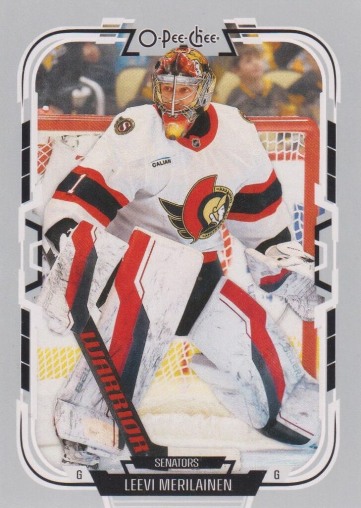 2025/26 O-Pee-Chee – Leevi Merilainen Ottawa Senators 260