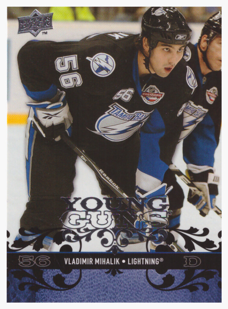 2008/09 Upper Deck Series 1 – Vladimír Mihálik Tampa Bay Lightning 243