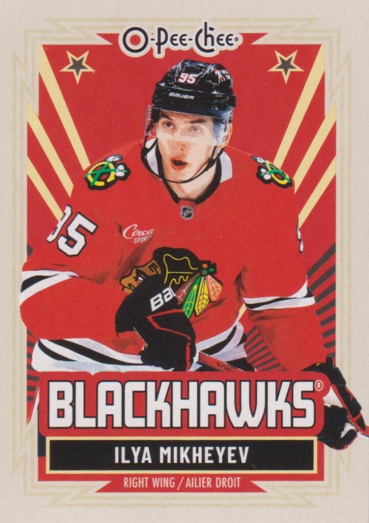 2025/26 O-Pee-Chee – Ilya Mikheyev Chicago Blackhawks 411