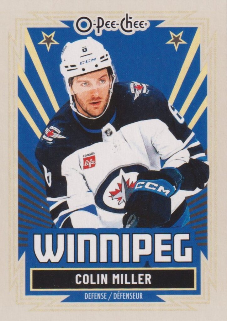 2025/26 O-Pee-Chee – Colin Miller Winnipeg Jets 195