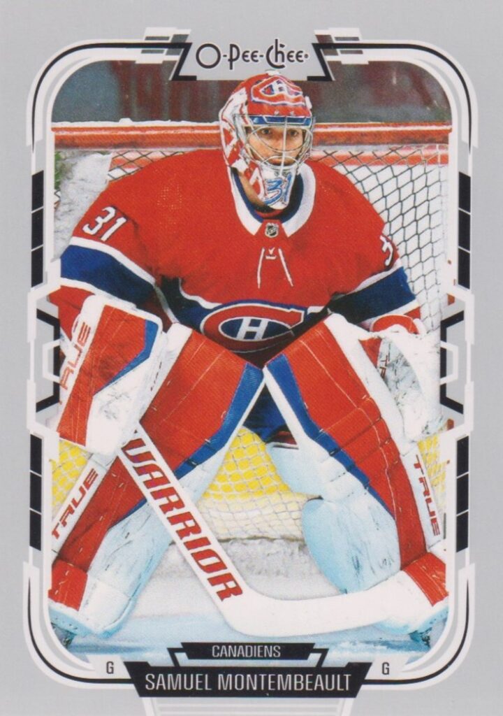 2025/26 O-Pee-Chee – Samuel Montembeault Montreal Canadiens 123