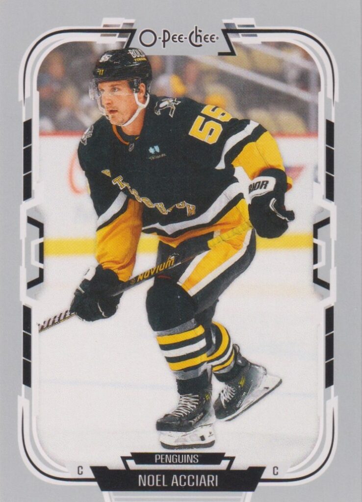 2025/26 O-Pee-Chee – Noel Acciari Pittsburgh Penguins 229