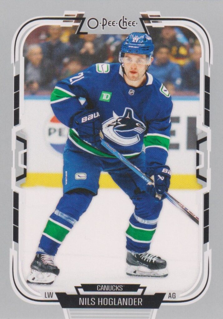 2025/26 O-Pee-Chee – Nils Hoglander Vancouver Canucks 420