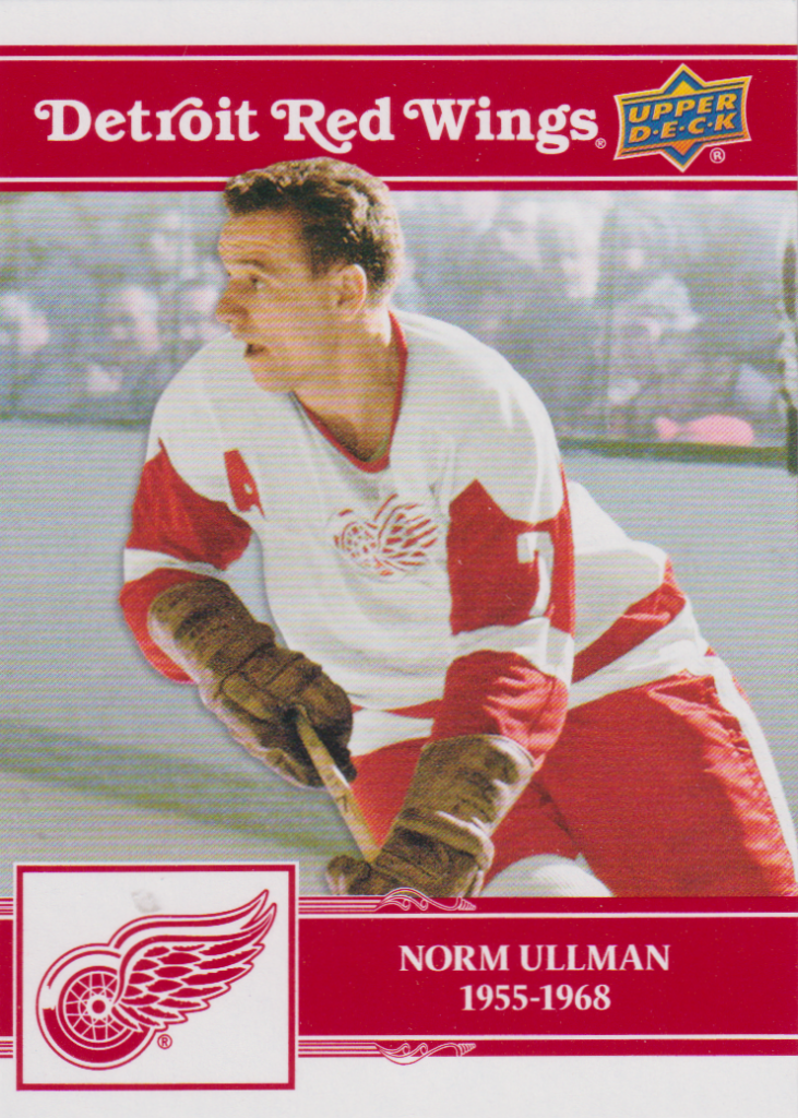 2025/26 Detroit Red Wings Centennial (hobby) – Norm Ullman Detroit Red Wings 56