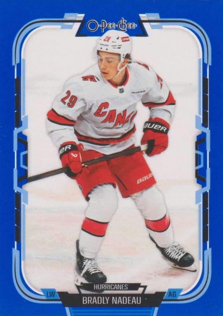2025/26 O-Pee-Chee – Bradly Nadeau Carolina Hurricanes 66