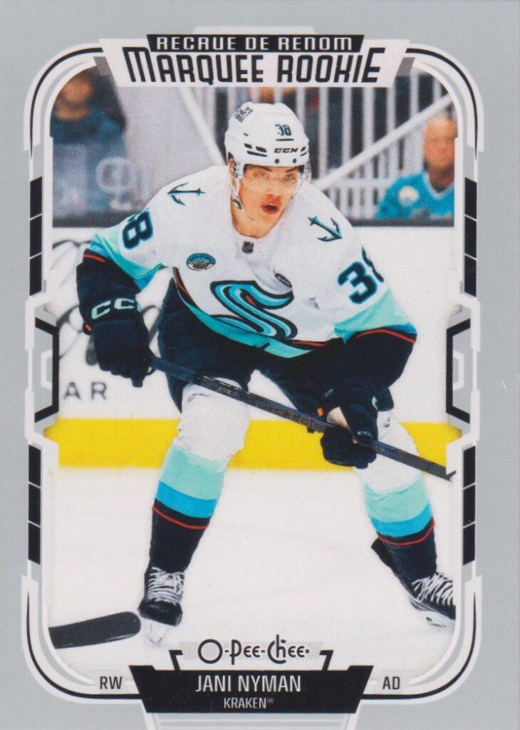 2025/26 O-Pee-Chee – Jani Nyman Seattle Kraken 568