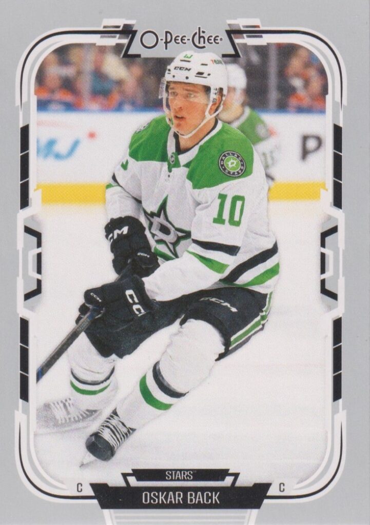2025/26 O-Pee-Chee – Oskar Back Dallas Stars 257