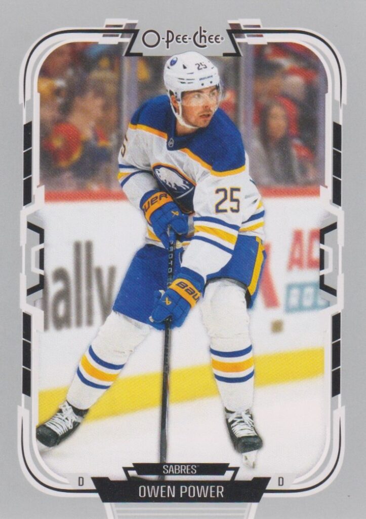 2025/26 O-Pee-Chee – Owen Power Buffalo Sabres 416