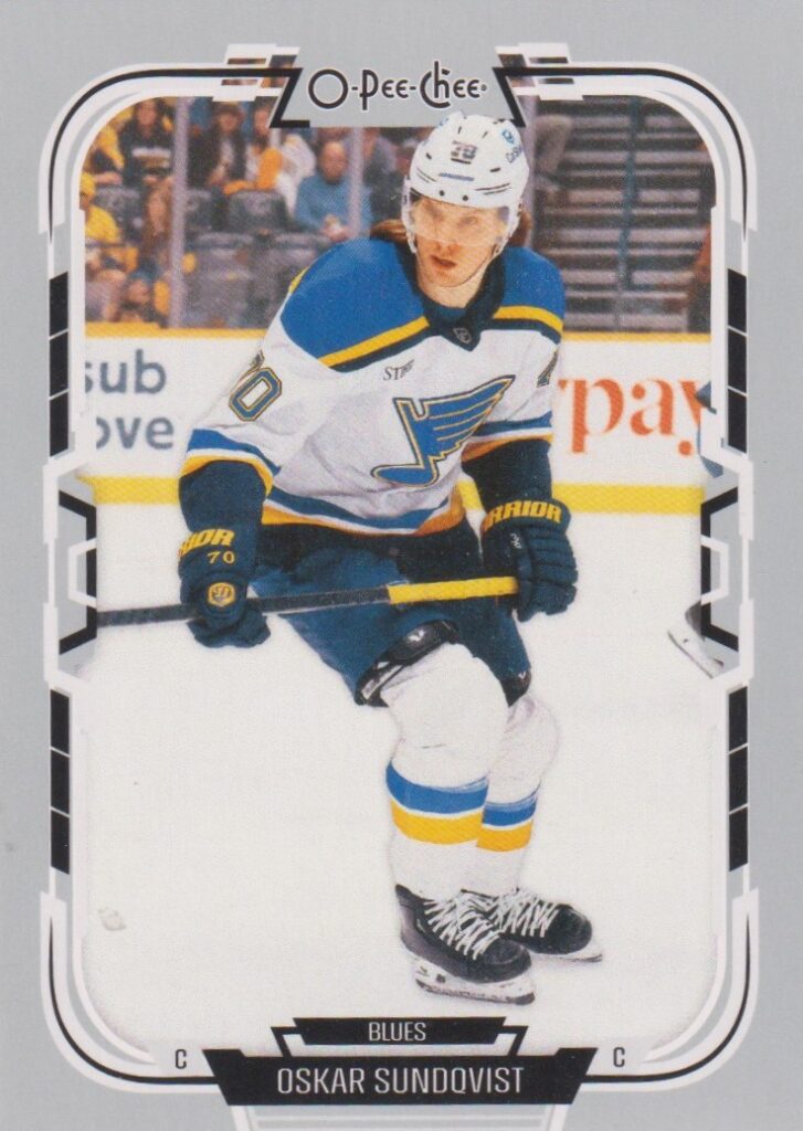 2025/26 O-Pee-Chee – Oskar Sundqvist St. Louis Blues 294
