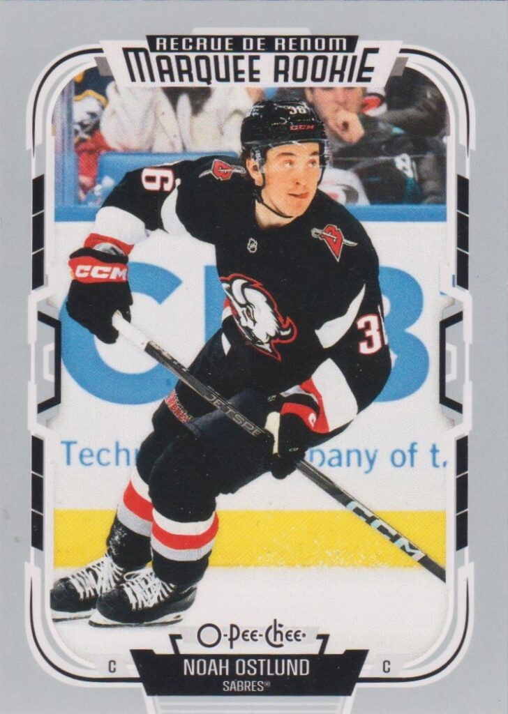 2025/26 O-Pee-Chee – Noah Ostlund Buffalo Sabres 557