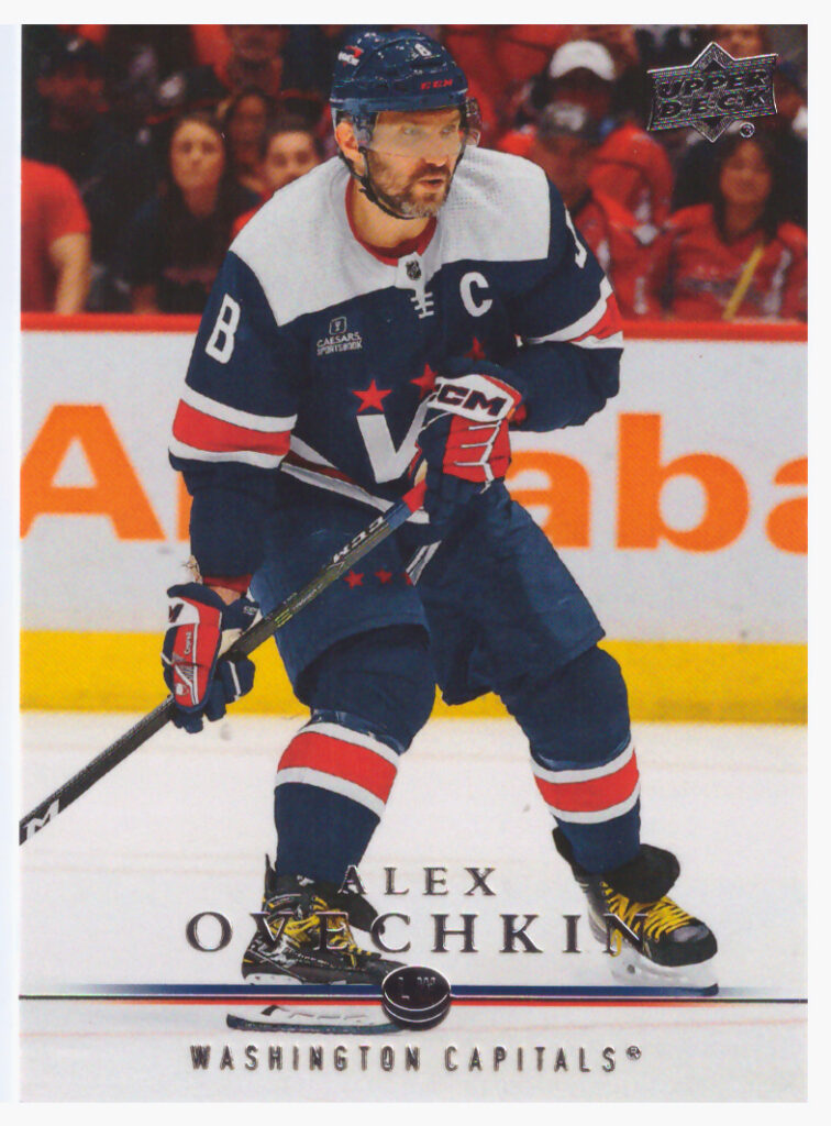 2023/24 UD Extended – Alex Ovechkin Washington Capitals T-17