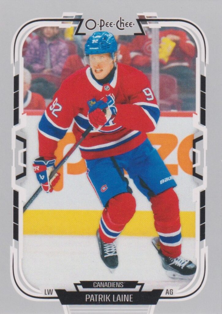2025/26 O-Pee-Chee – Patrik Laine Montreal Canadiens 43