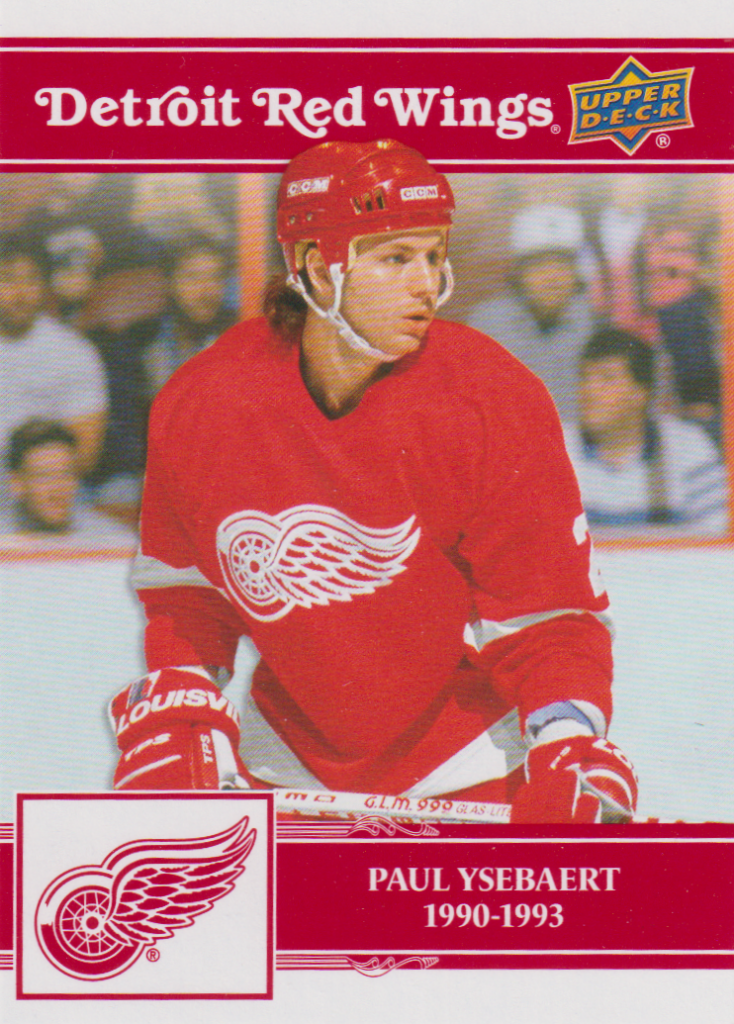 2025/26 Detroit Red Wings Centennial (hobby) – Paul Ysebaert Detroit Red Wings 58