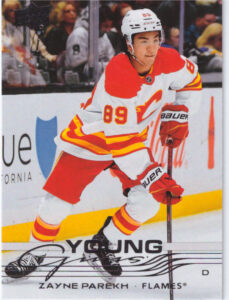 2025/26 Upper Deck Series 1 – Zayne Parekh Calgary Flames 236