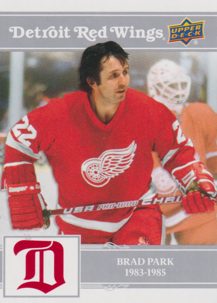 2025/26 Detroit Red Wings Centennial (hobby) – Brad Park Detroit Red Wings 34