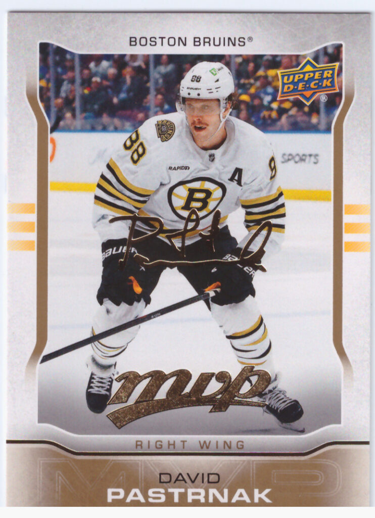 2024/25 MVP – David Pastrňák Boston Bruins MR-9