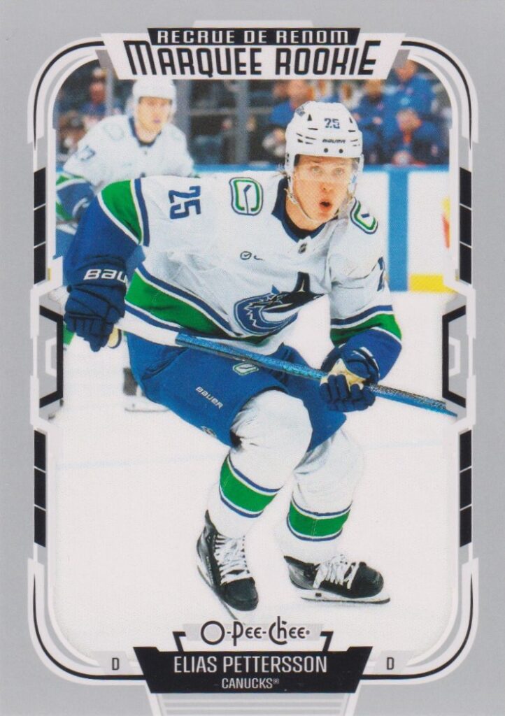 2025/26 O-Pee-Chee – Elias Pettersson Vancouver Canucks 564