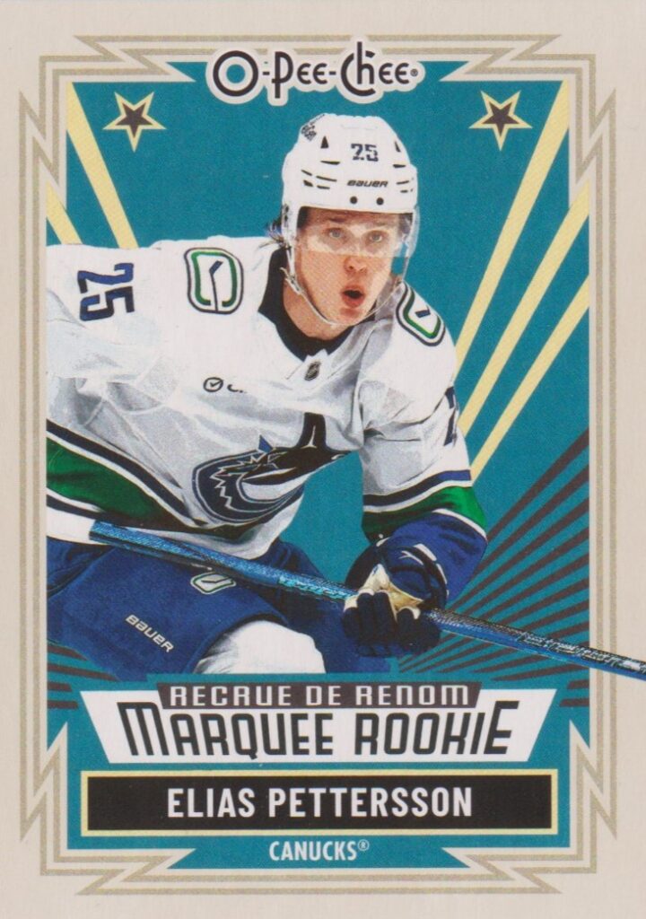 2025/26 O-Pee-Chee – Elias Pettersson Vancouver Canucks 564