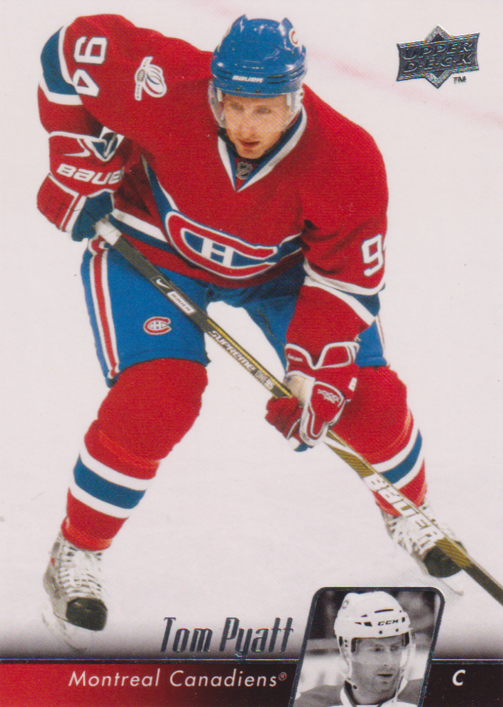 2010/11 Upper Deck Series 1 – Tom Pyatt Montreal Canadiens 99
