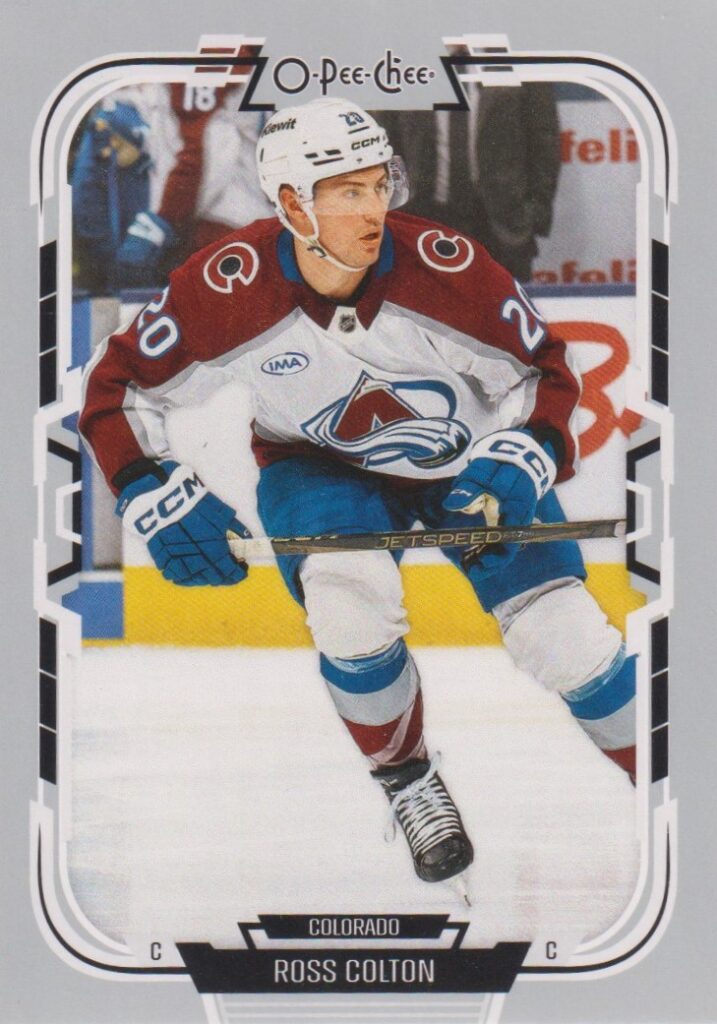 2025/26 O-Pee-Chee – Ross Colton Colorado Avalanche 296