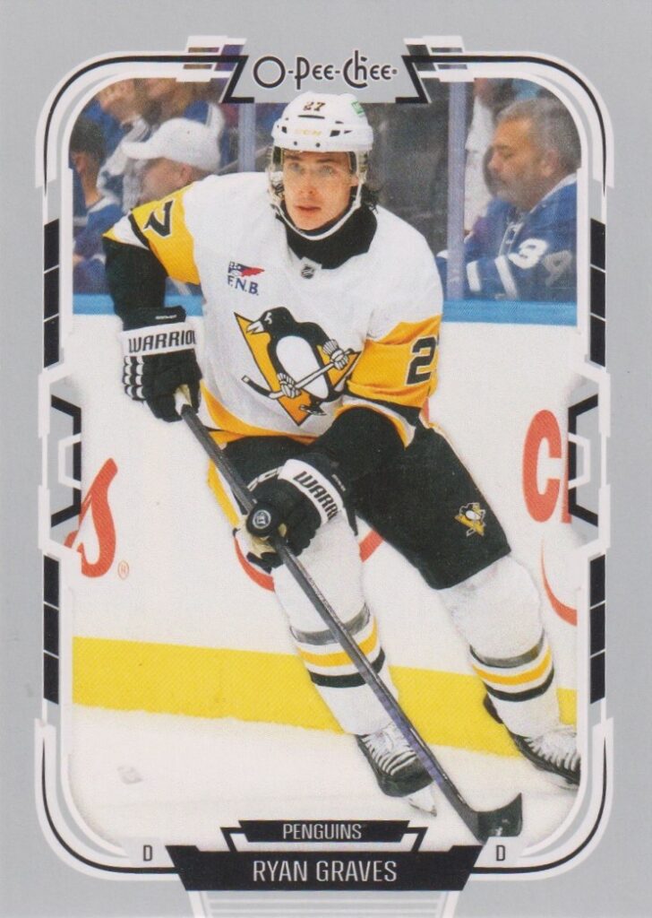 2025/26 O-Pee-Chee – Ryan Graves Pittsburgh Penguins 274