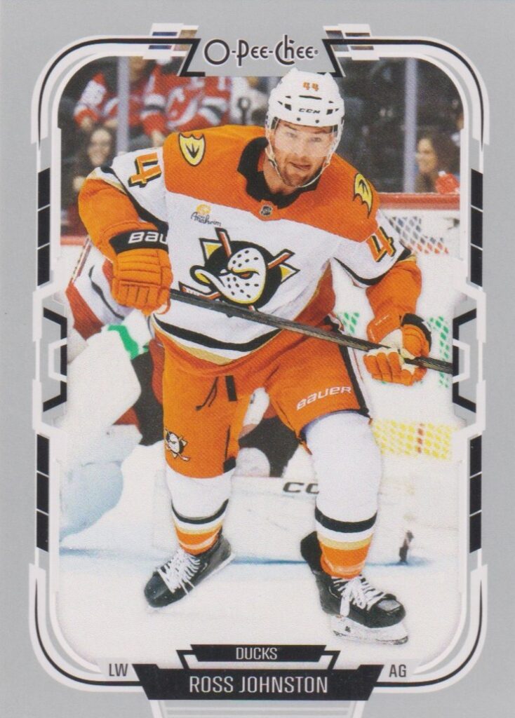 2025/26 O-Pee-Chee – Ross johnston Anaheim Ducks 426