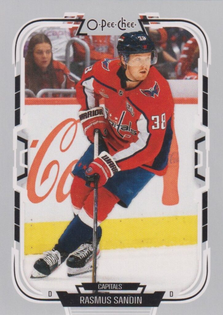 2025/26 O-Pee-Chee – Rasmus Sandin Washington Capitals 205