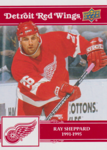 2025/26 Detroit Red Wings Centennial (hobby) – Ray Sheppard Detroit Red Wings 93