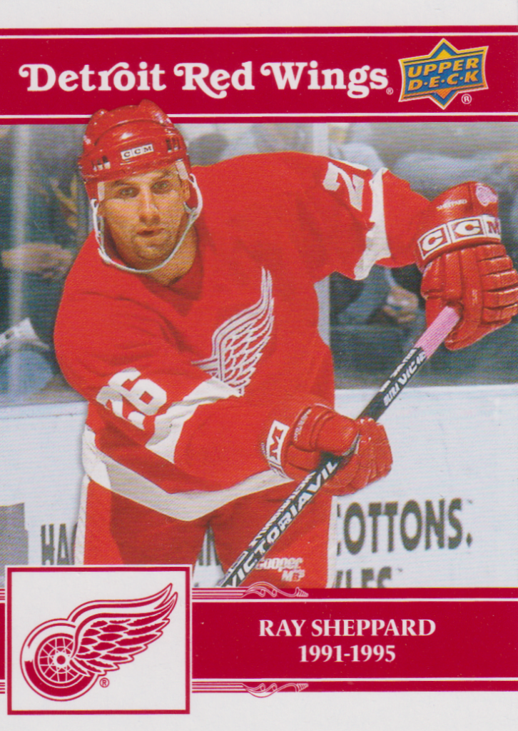 2025/26 Detroit Red Wings Centennial (hobby) – Ray Sheppard Detroit Red Wings 93