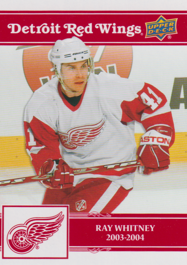 2025/26 Detroit Red Wings Centennial (hobby) – Ray Whitney Detroit Red Wings 52