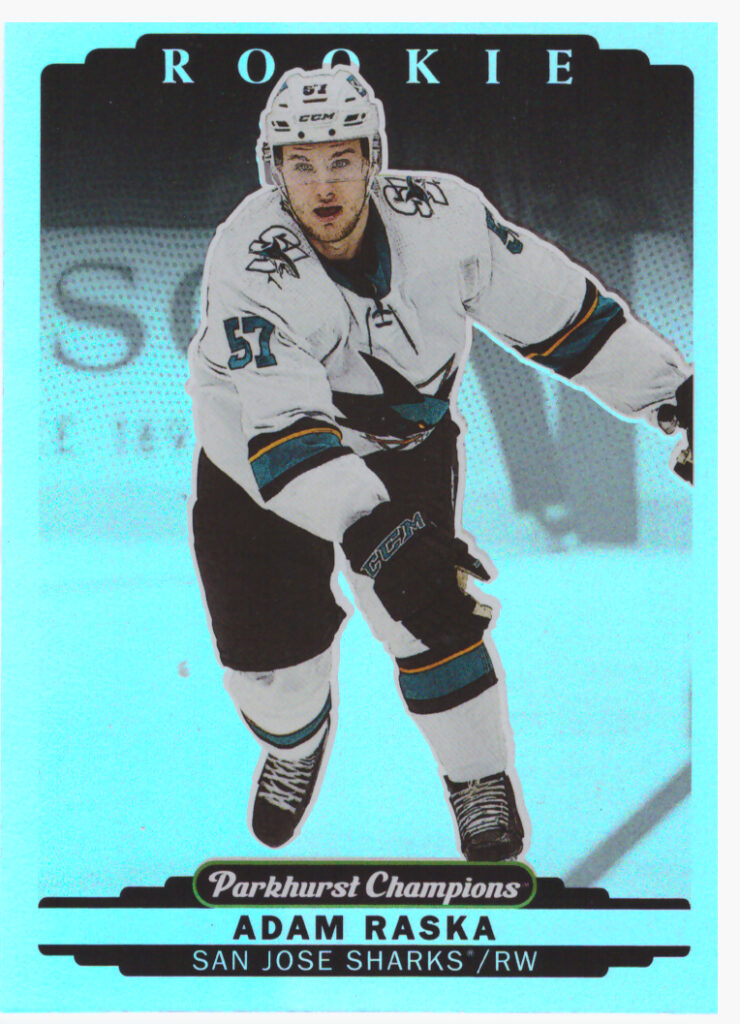 2022/23 Parkhurst Champions – Adam Raska San Jose Sharks 276