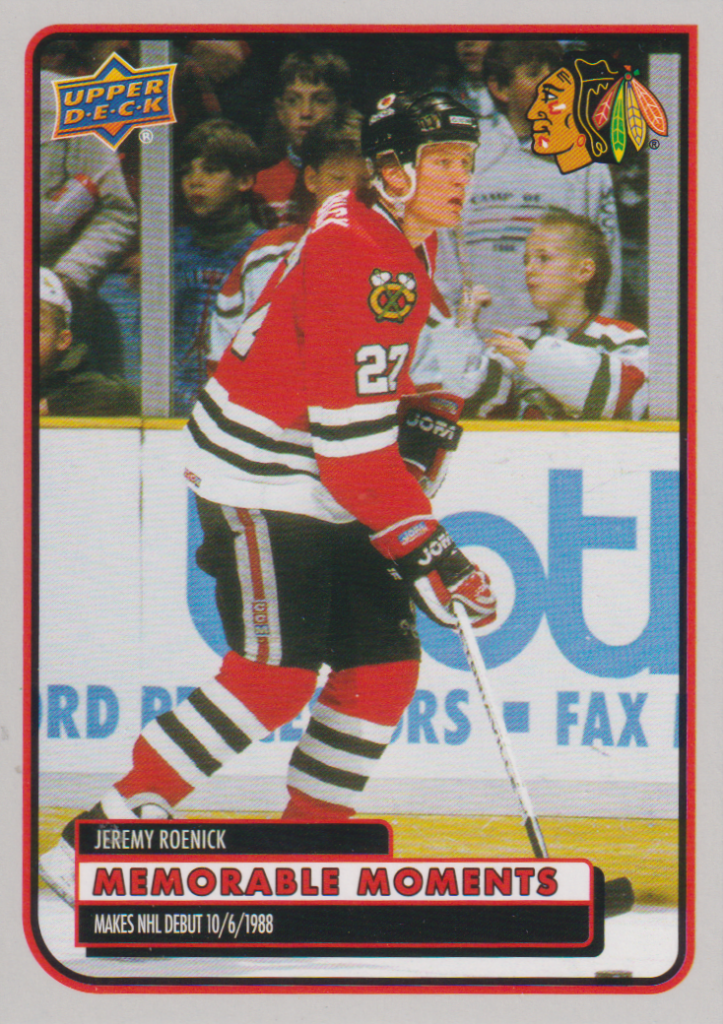 2025/26 Chicago Blackhawks Centennial (hobby) – Jeremy Roenick Chicago Blackhawks MM-15