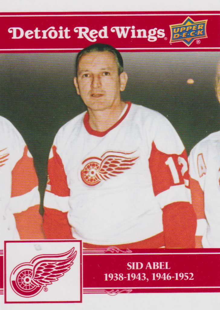 2025/26 Detroit Red Wings Centennial (hobby) – Sid Abel Detroit Red Wings 84