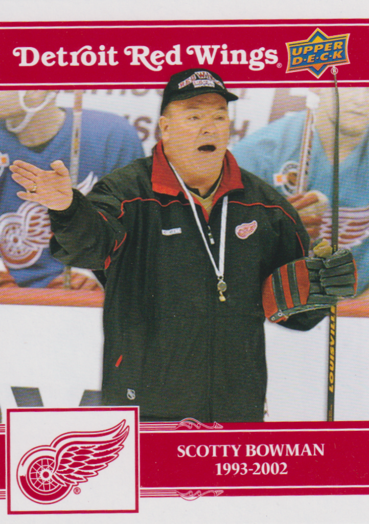 2025/26 Detroit Red Wings Centennial (hobby) – Scotty Bowman Detroit Red Wings 43