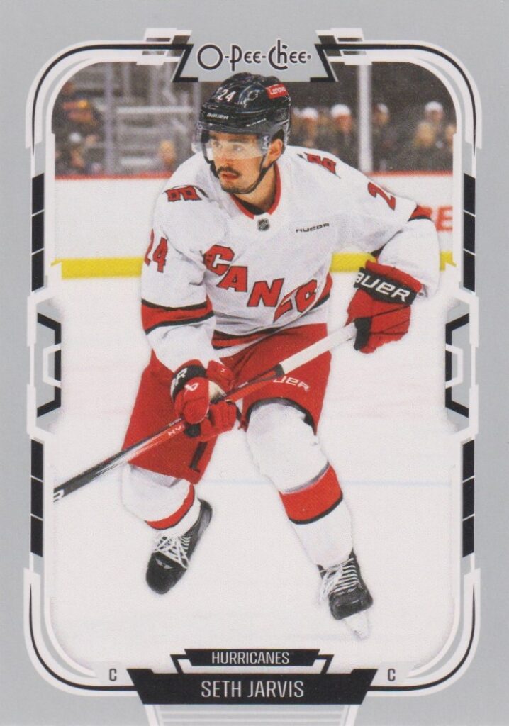2025/26 O-Pee-Chee – Seth Jarvis Carolina Hurricanes 231