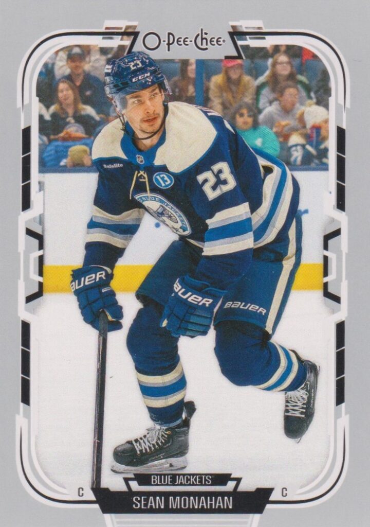 2025/26 O-Pee-Chee – Sean Monahan Columbus Blue Jackets 32