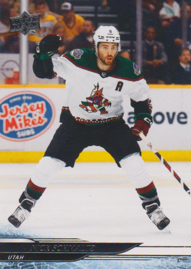 2024/25 Upper Deck Series 1 – Nick Schmaltz Utah Hockey Club 10