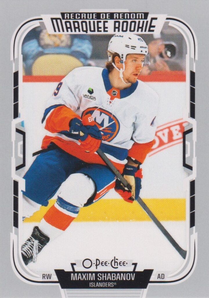2025/26 O-Pee-Chee – Maxim Shabanov New York Islanders 591