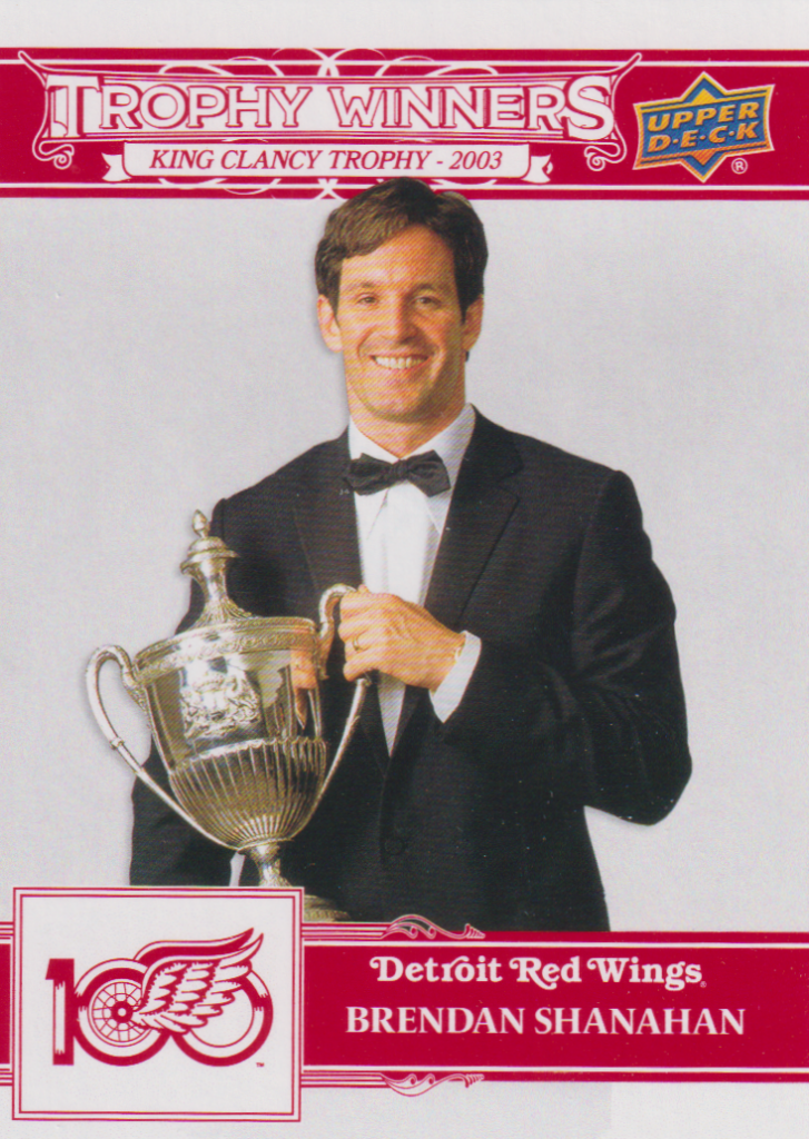 2025/26 Detroit Red Wings Centennial (hobby) – Brendan Shanahan Detroit Red Wings 153