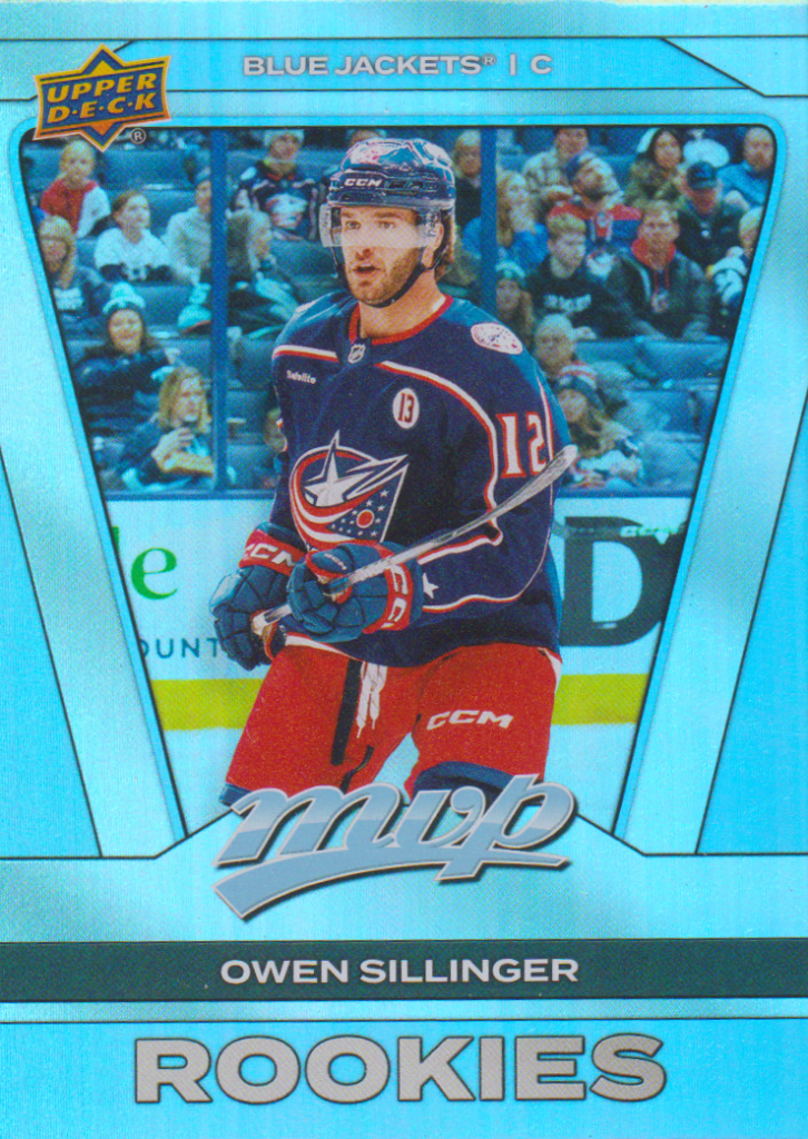 2025/26 MVP Silver Collection – Owen Sillinger Columbus Blue Jackets 223