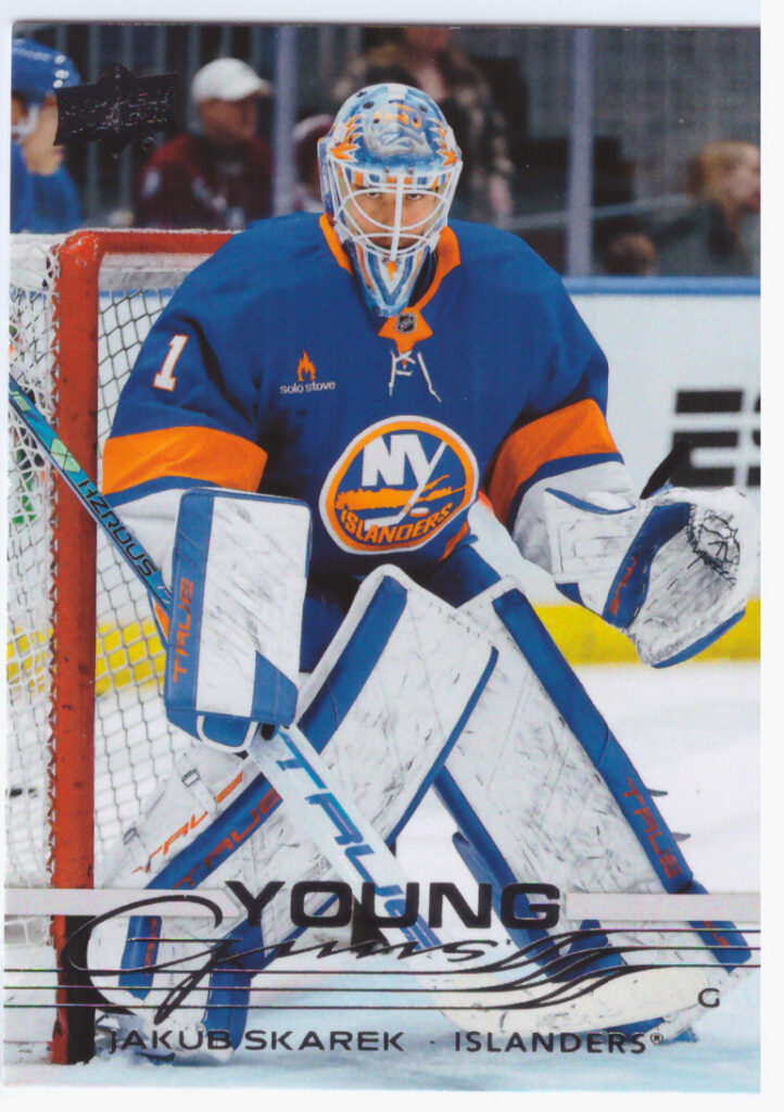 2025/26 Upper Deck Series 1 – Jakub Škarek New York Islanders 244