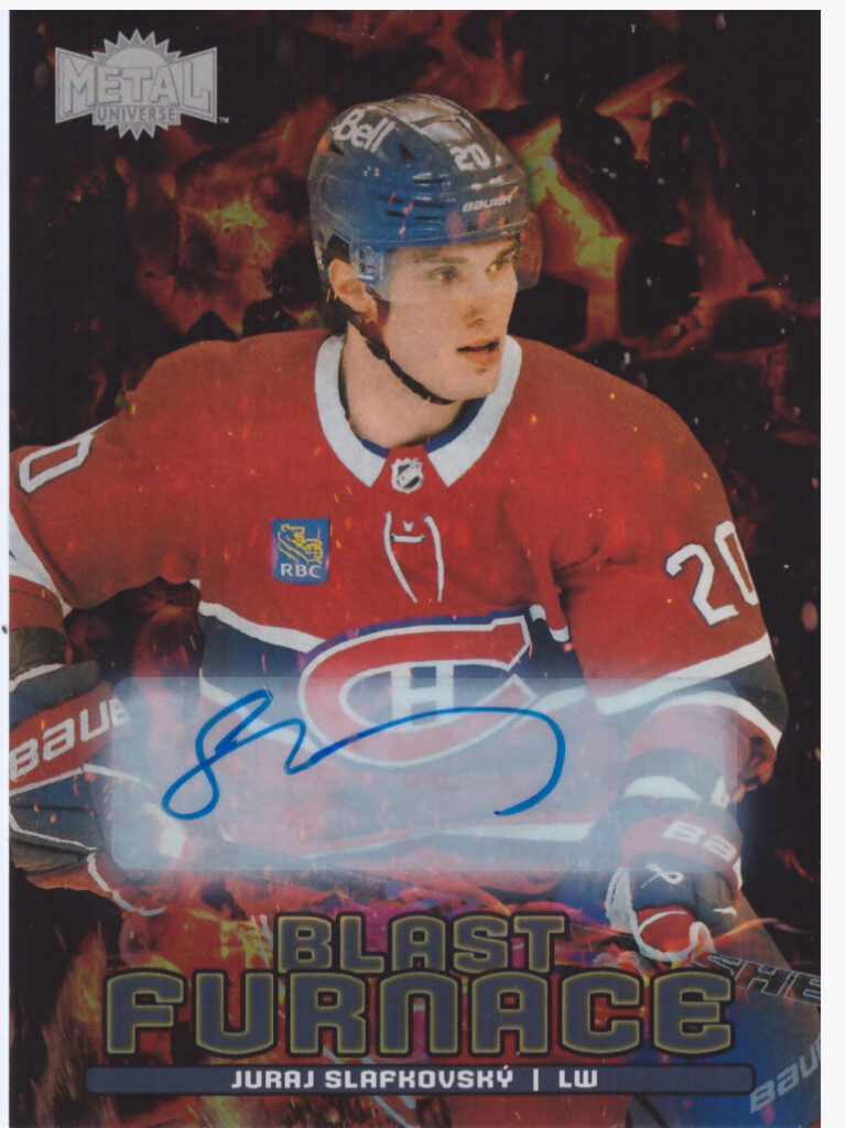 2024/25 Metal Universe – Juraj Slafkovský Montreal Canadiens BF-25