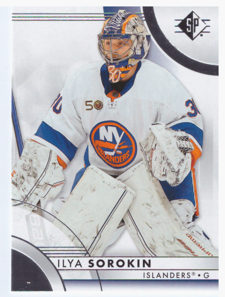 2023/24 UD SP – Ilya Sorokin New York Islanders 37
